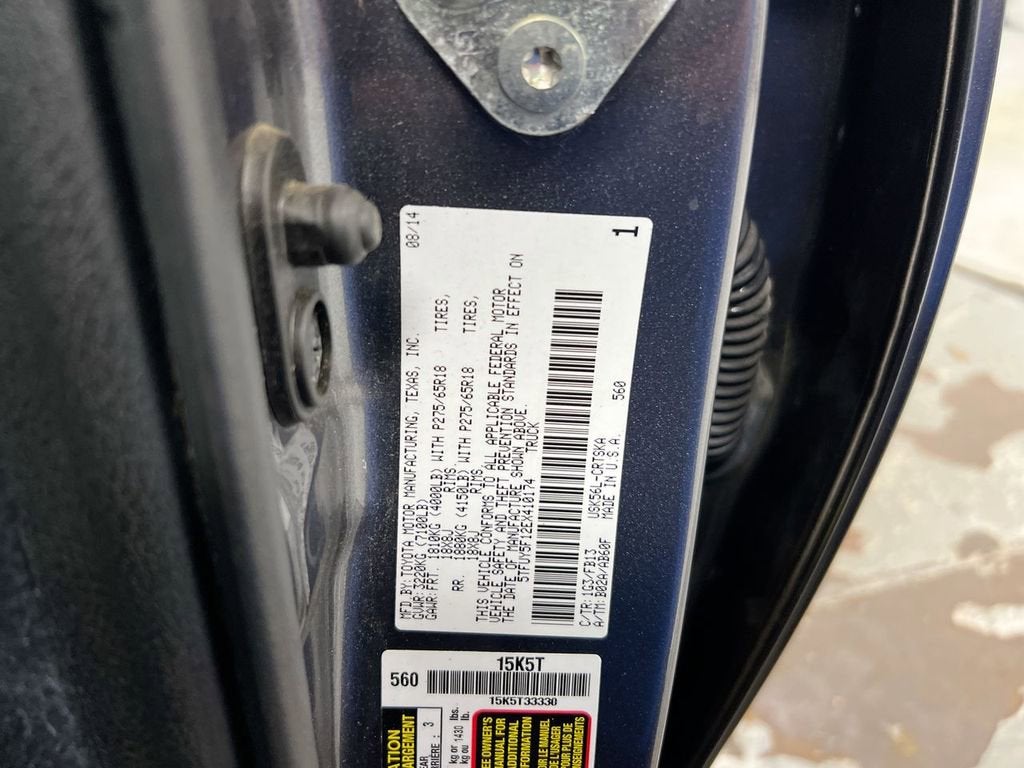 2014 Toyota Tundra 4WD Truck SR