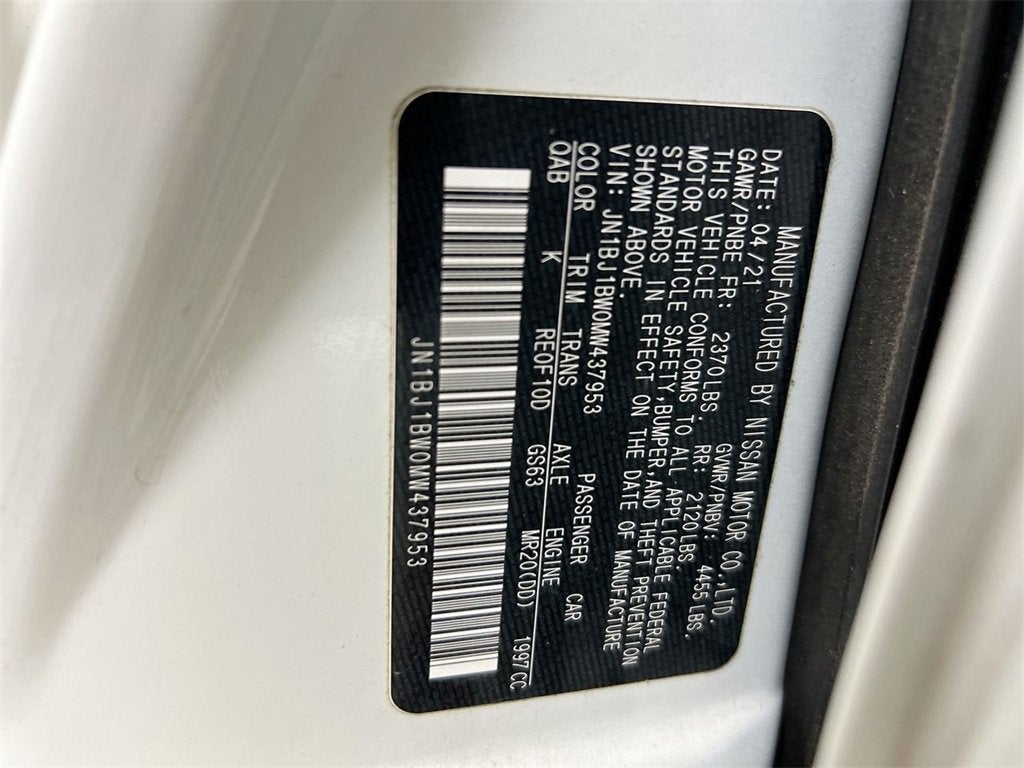 2021 Nissan Rogue Sport SV