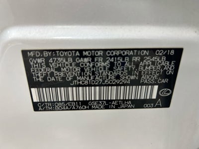 2018 Lexus IS IS 300