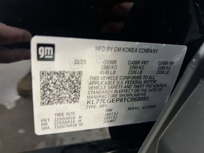 2026 Chevrolet Trax 1RS