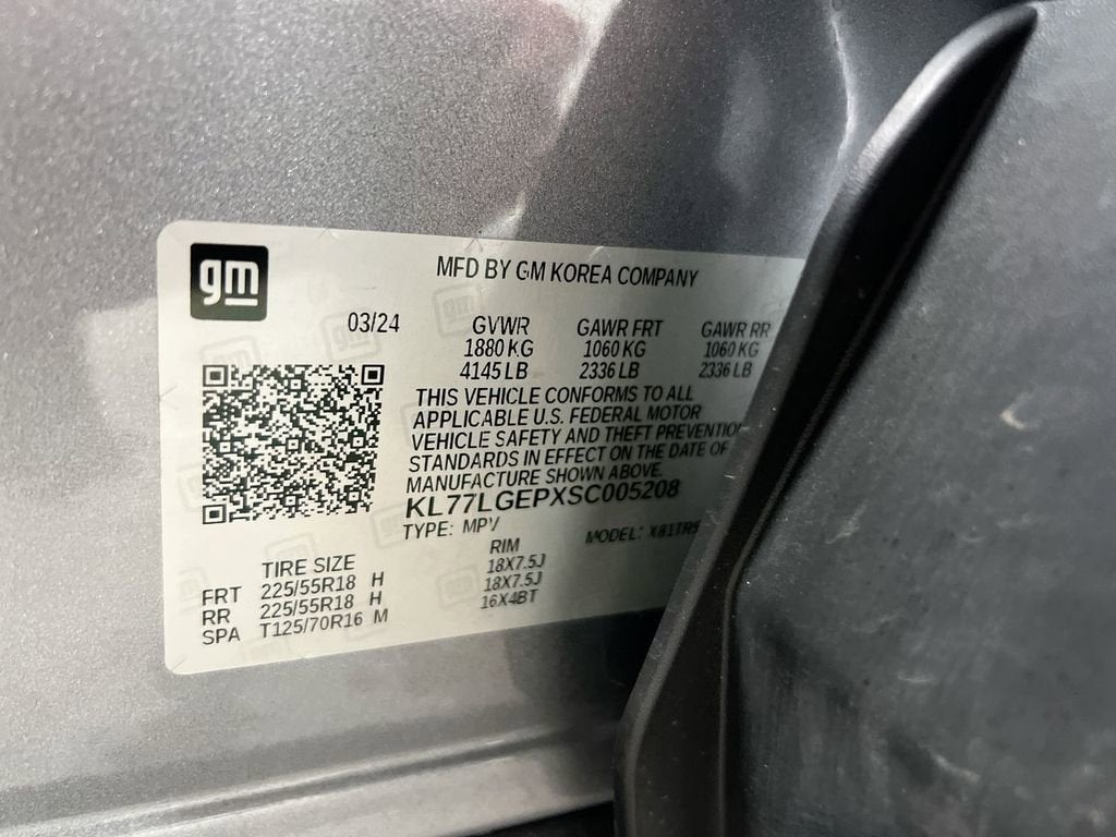 2025 Chevrolet Trax 1RS