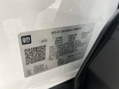 2026 Chevrolet Trax 1RS