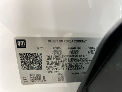 2026 Chevrolet Trax 2RS