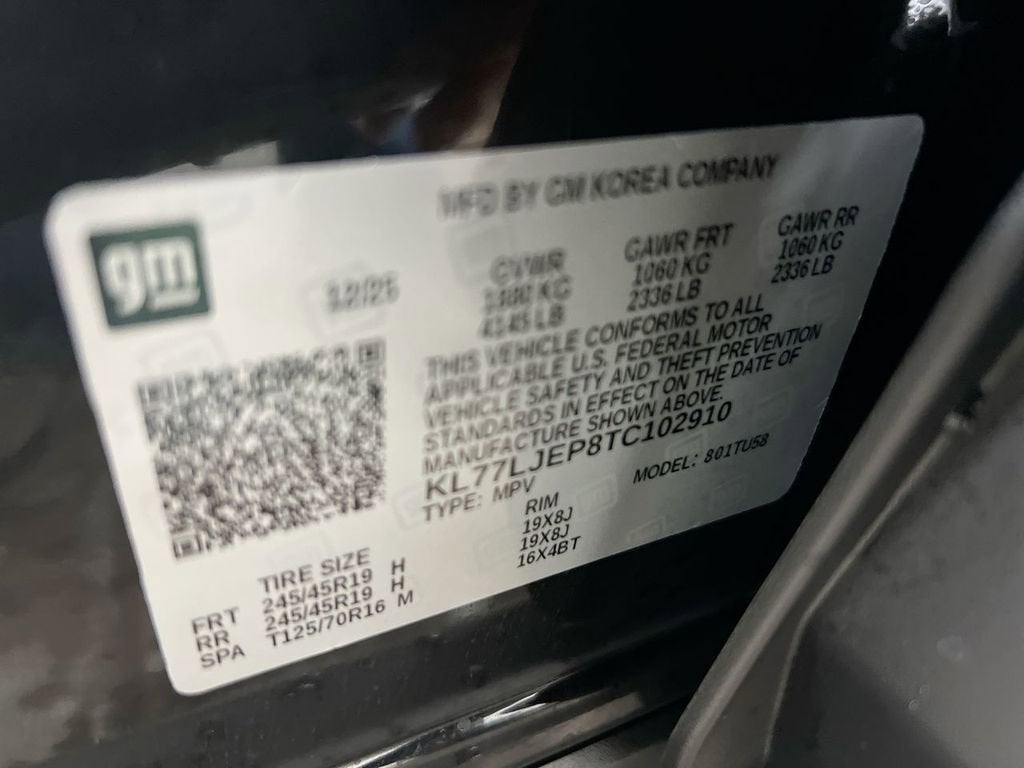 2026 Chevrolet Trax 2RS