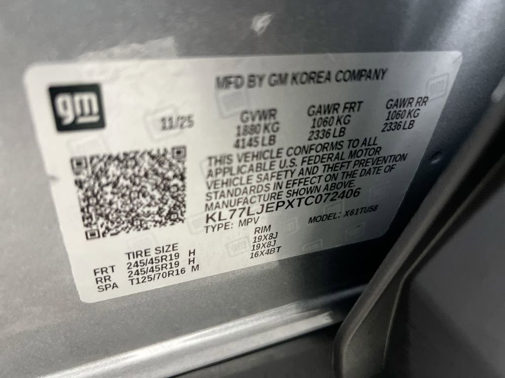 2026 Chevrolet Trax 2RS