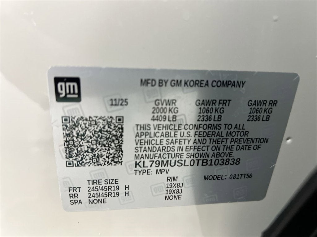 2026 Chevrolet Trailblazer RS