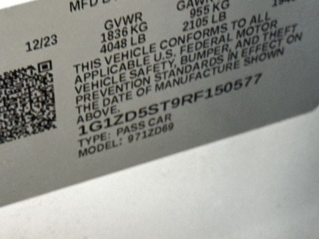 2024 Chevrolet Malibu LT 1LT