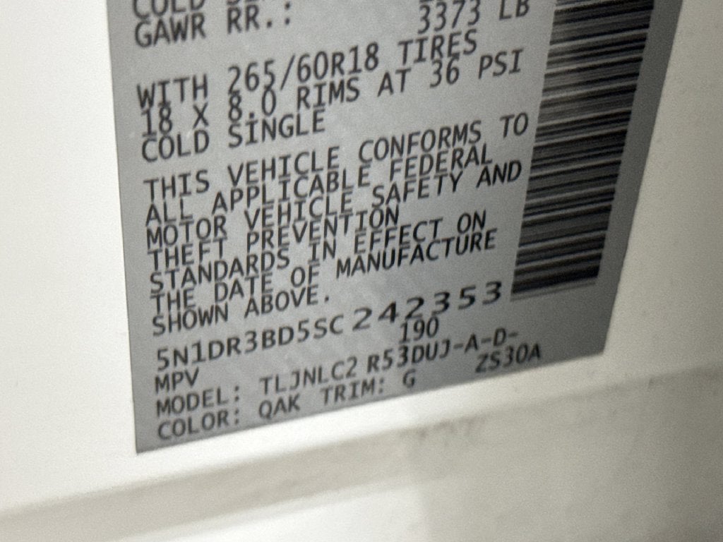 2025 Nissan Pathfinder Rock Creek