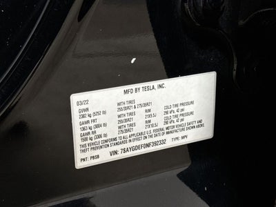 2022 Tesla Model Y Performance