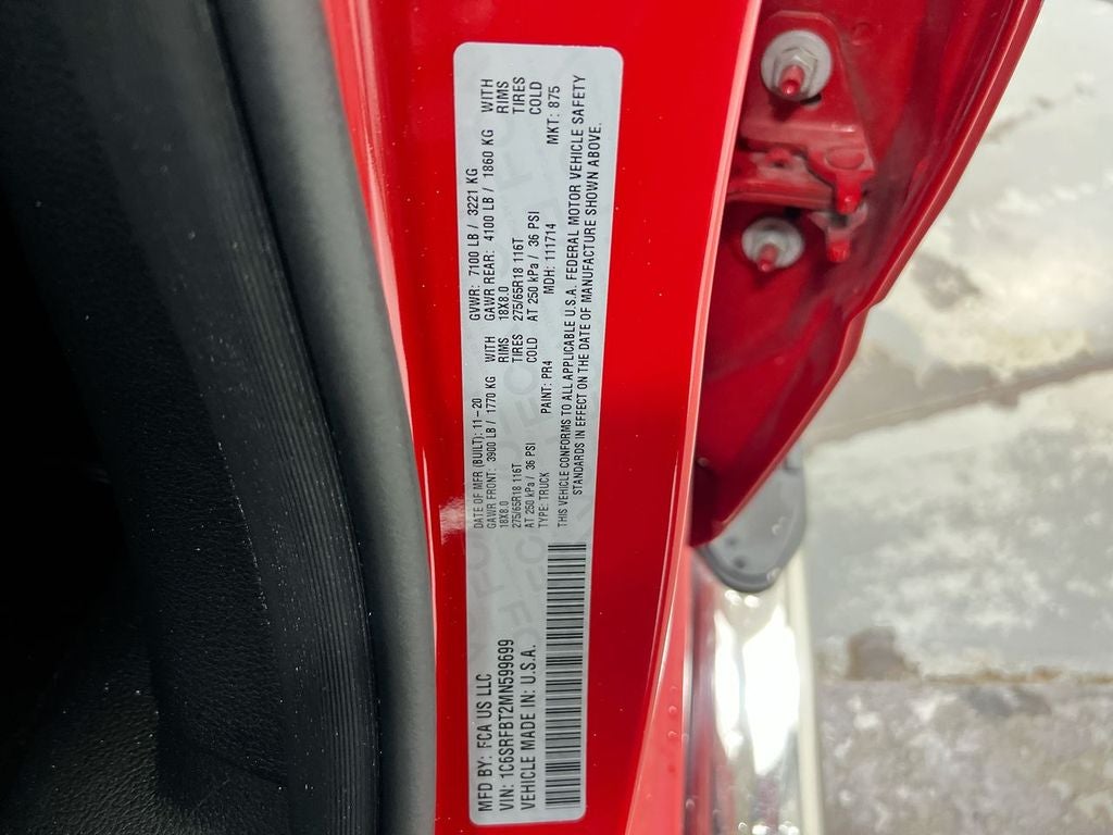 2021 RAM 1500 Big Horn/Lone Star