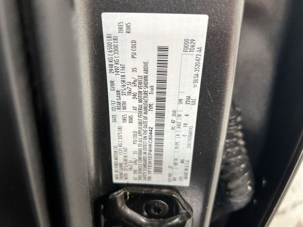 2017 Ford F-150 XLT