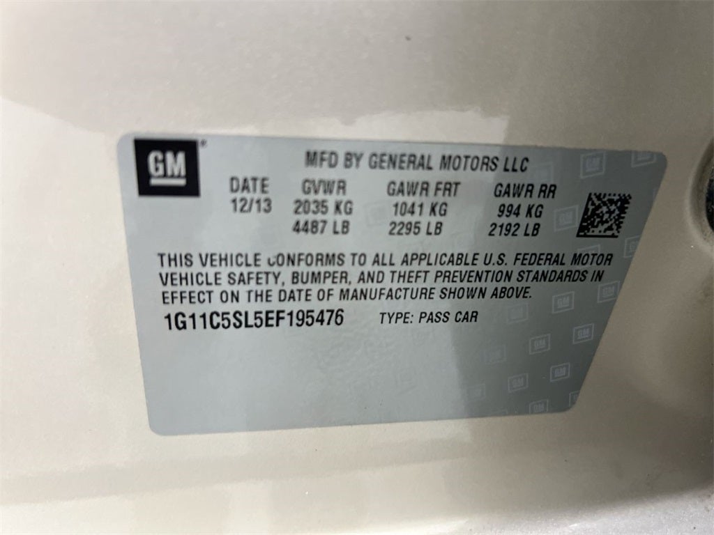 2014 Chevrolet Malibu LT