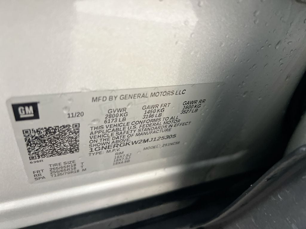 2021 Chevrolet Traverse LT