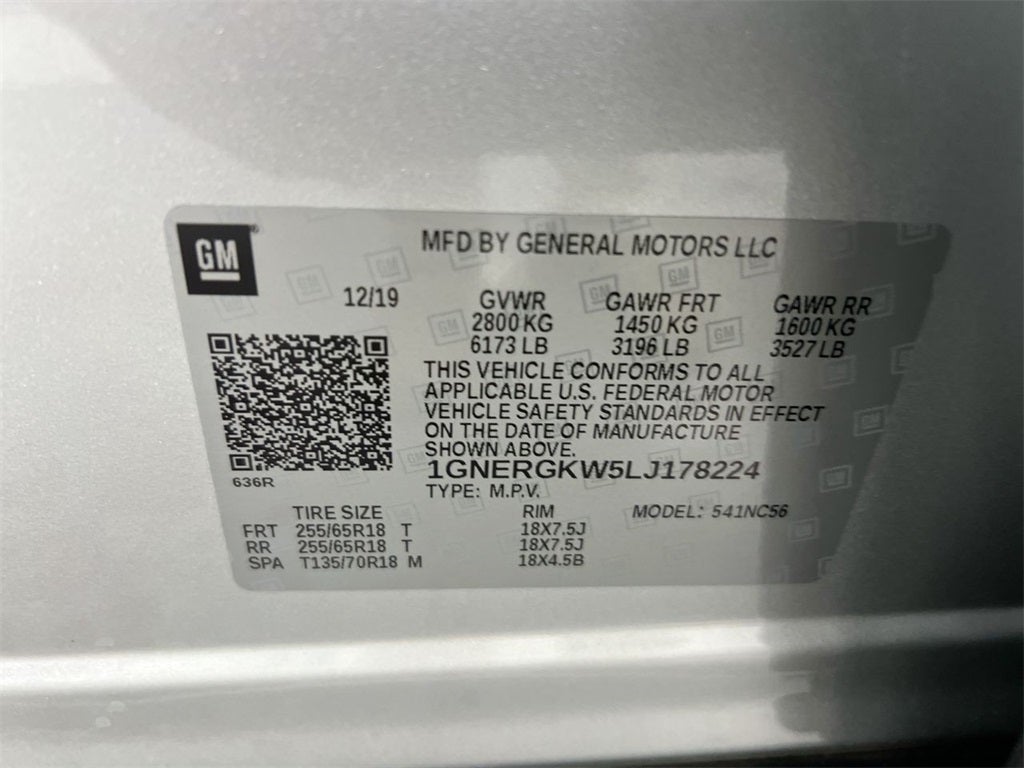 2020 Chevrolet Traverse LT