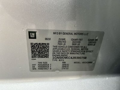 2018 Chevrolet Suburban LT
