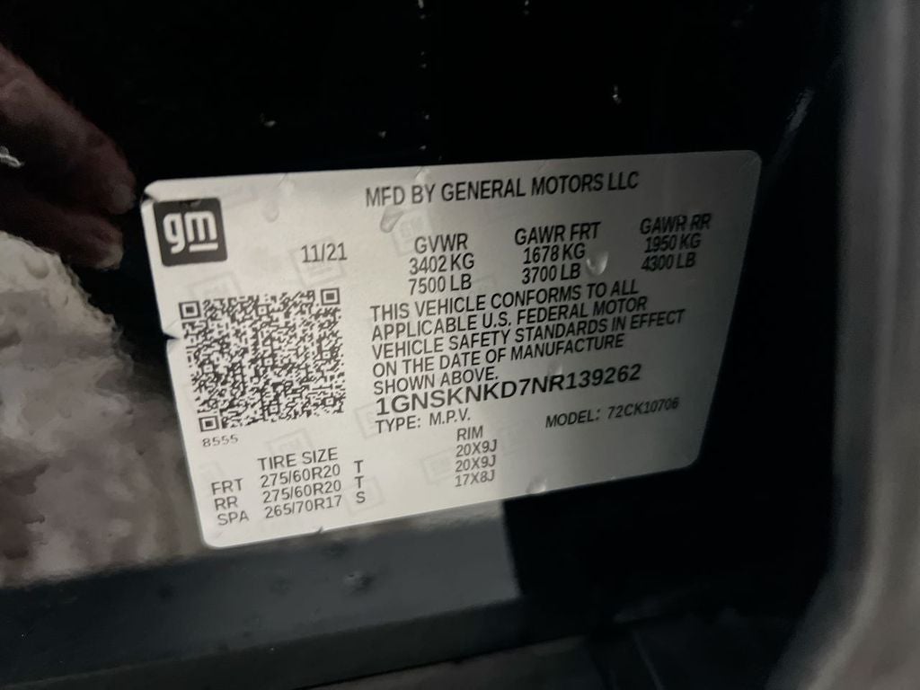 2022 Chevrolet Tahoe LT