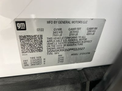 2023 Chevrolet Tahoe RST