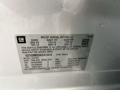 2016 GMC Sierra 1500 SLE