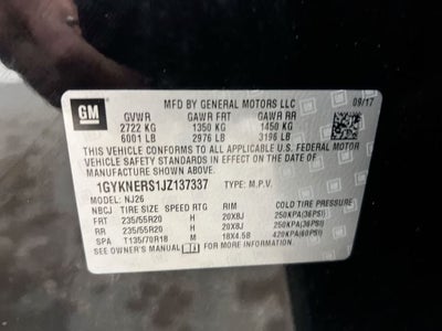 2018 Cadillac XT5 Premium Luxury