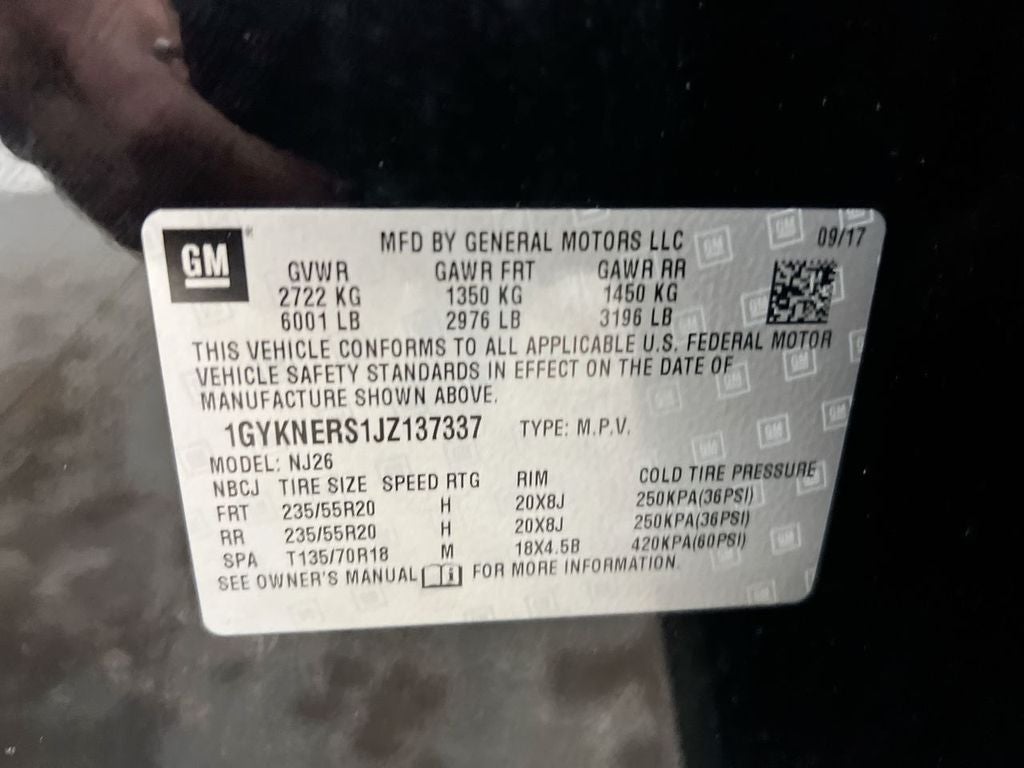 2018 Cadillac XT5 Premium Luxury