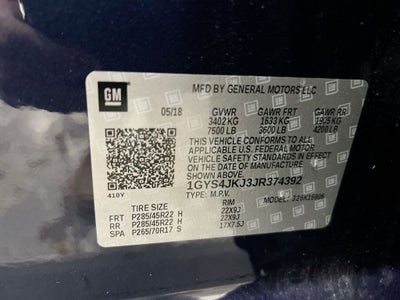 2018 Cadillac Escalade ESV Premium
