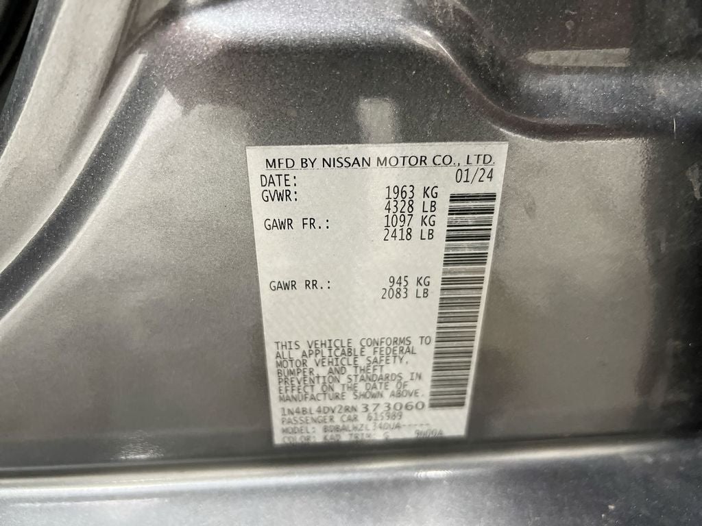 2024 Nissan Altima 2.5 SV