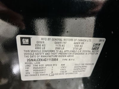 2016 Chevrolet Equinox LT