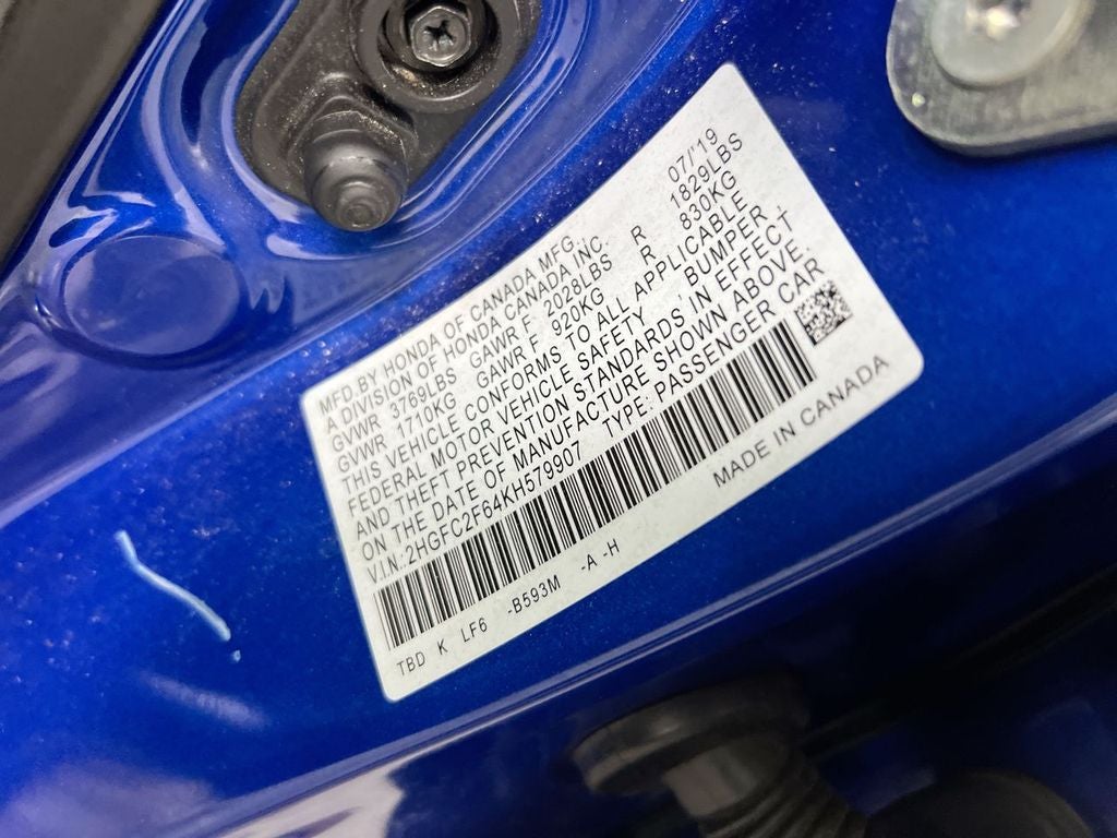 2019 Honda Civic LX