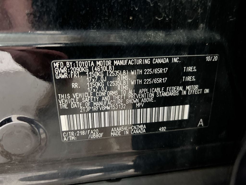 2021 Toyota RAV4 XLE