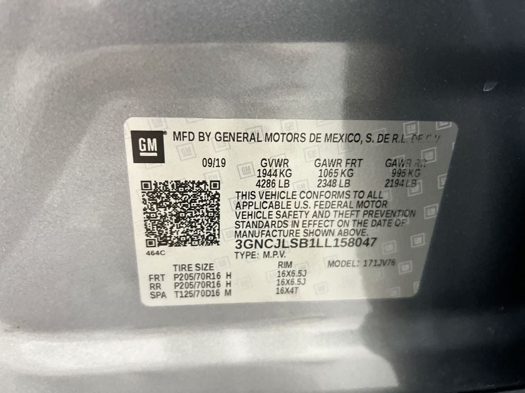 2020 Chevrolet Trax LT