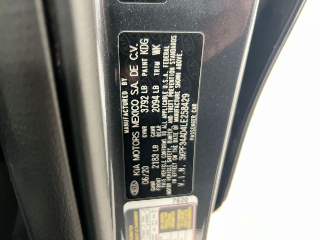 2020 Kia Forte GT-Line