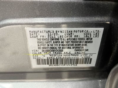 2024 Nissan Sentra SV