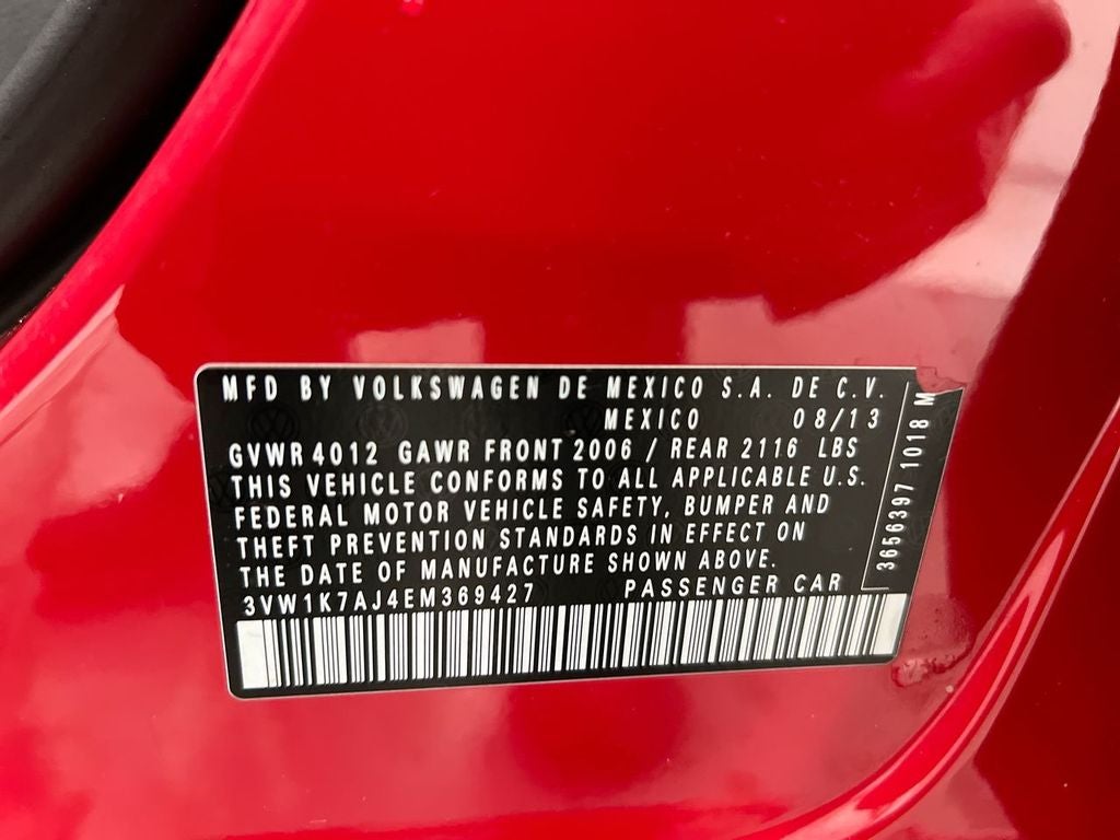 2014 Volkswagen Jetta 2.0L S