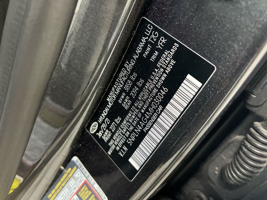 2021 Hyundai Elantra SEL