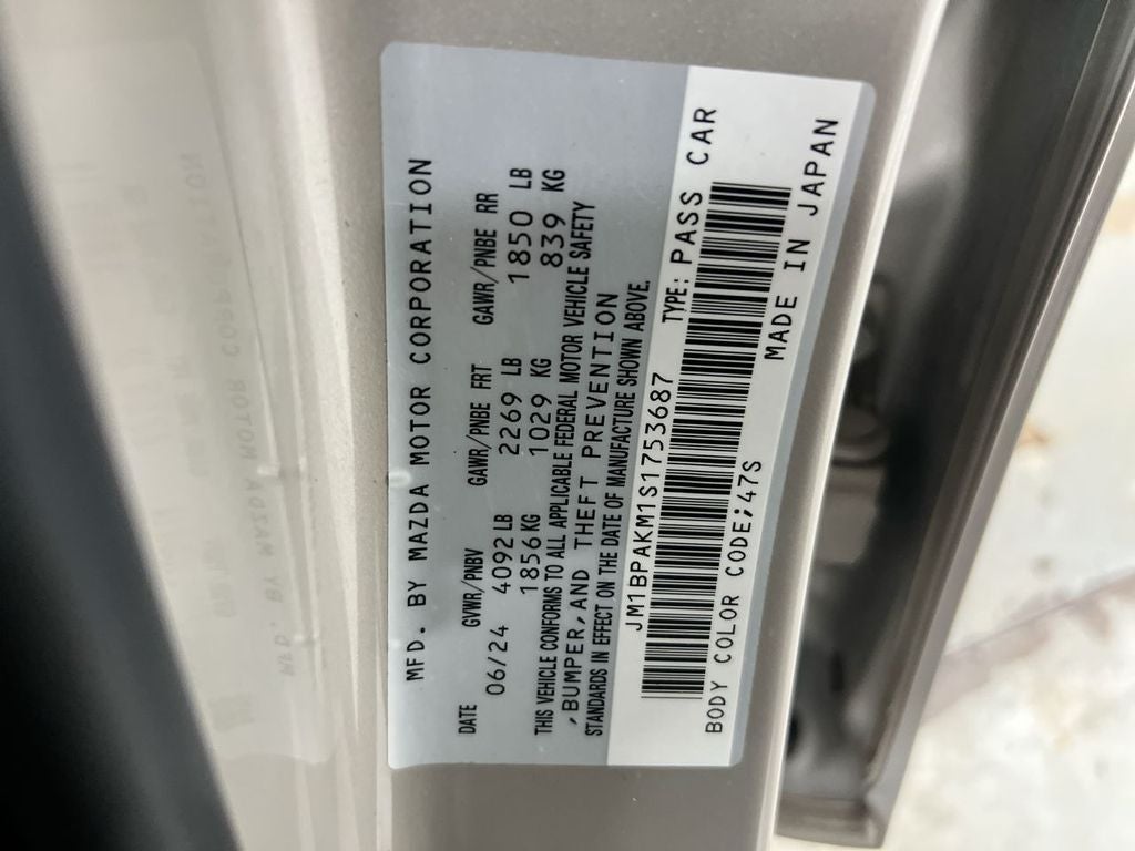 2025 Mazda Mazda3 2.5 S Select Sport