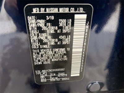 2019 Nissan Armada SV