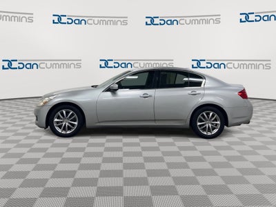 2009 INFINITI G37 X