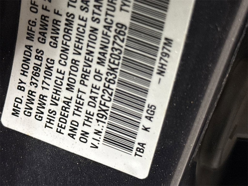 2019 Honda Civic Sedan LX