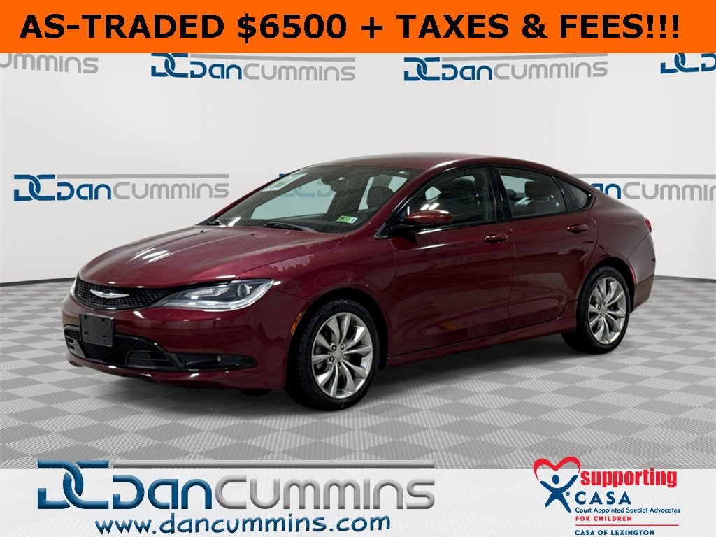 2016 Chrysler 200 S