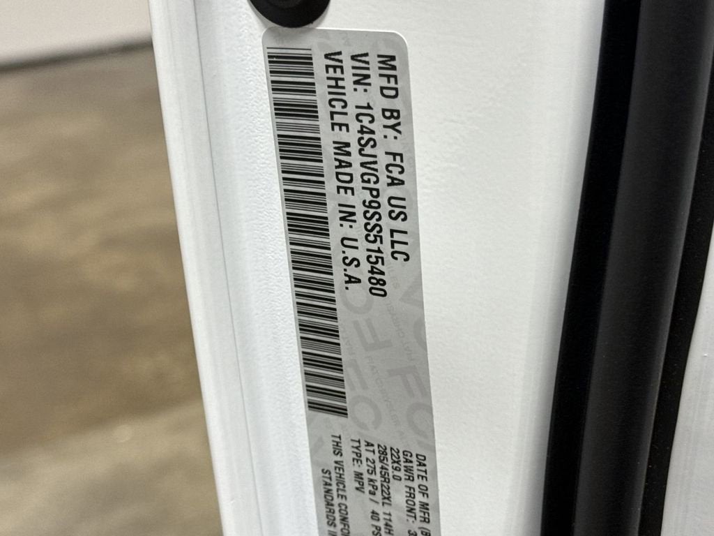 2025 Jeep Grand Wagoneer Series III Obsidian