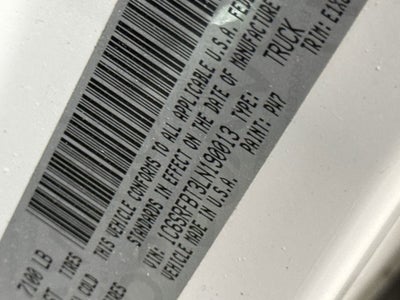 2020 RAM 1500 Big Horn