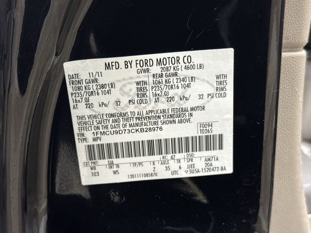 2012 Ford Escape XLT