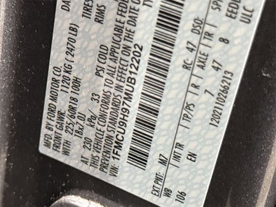 2021 Ford Escape SEL