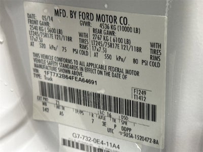 2015 Ford Super Duty F-250 SRW XLT