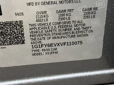 2027 Chevrolet Bolt LT