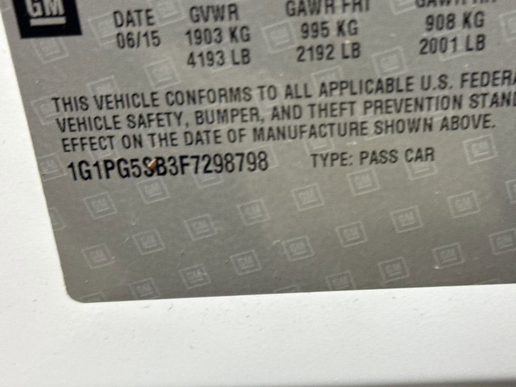 2015 Chevrolet Cruze LTZ