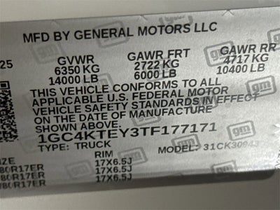 2026 Chevrolet Silverado 3500 HD LT DRW