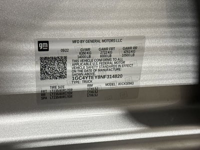 2022 Chevrolet Silverado 3500 HD LT DRW