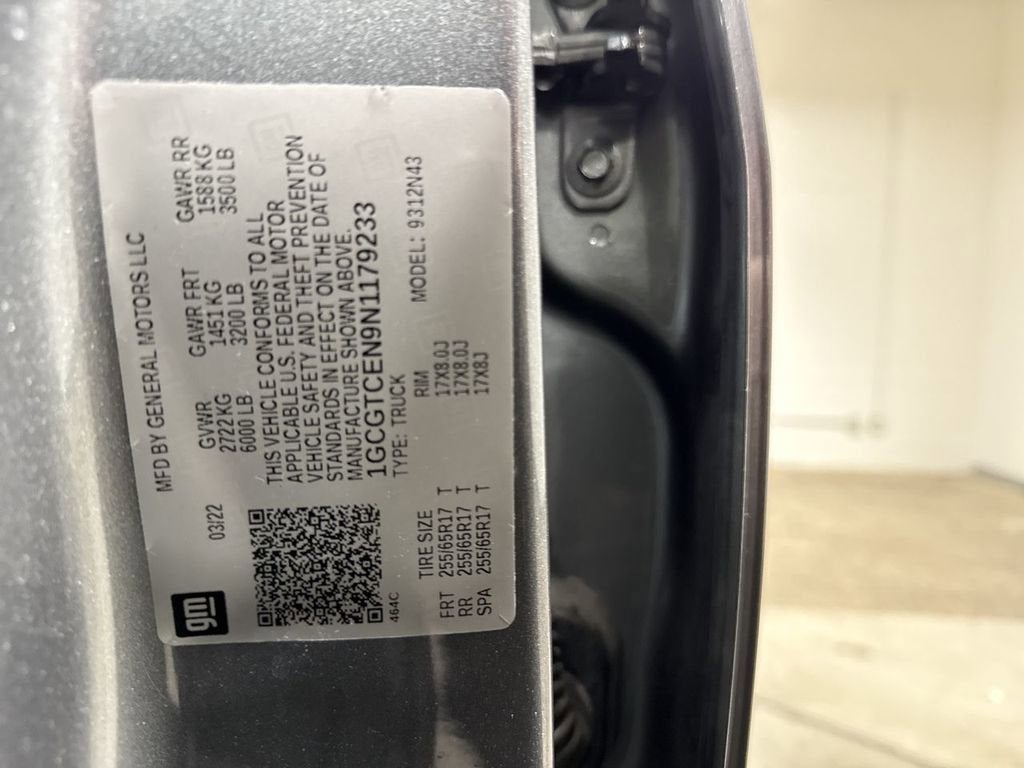 2022 Chevrolet Colorado LT