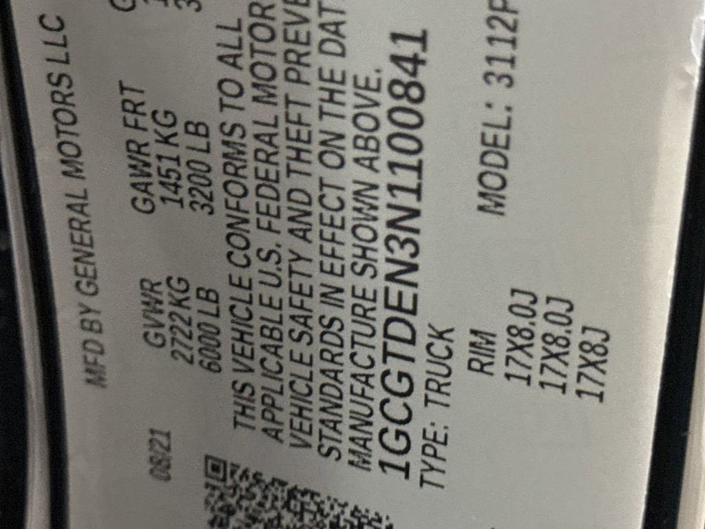 2022 Chevrolet Colorado Z71